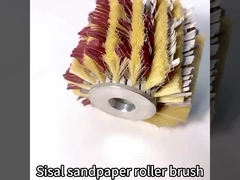 angepasste Sisal-Sandpapier-Rollerbürste