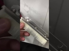 Industriezweckwolle Aluminiumlegierungsstreifenbürste