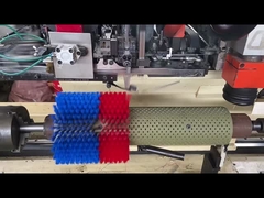 Halbrunder Rinderbürste Nylonbürste Draht zum Kratzen und Massieren von Tieren