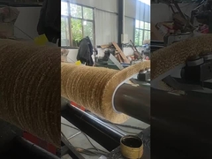 Individuelle Industriebürste 0,15 mm Draht Kupfer Draht Wickel-Rollerbürste zum Entfernen von Reed Stängel