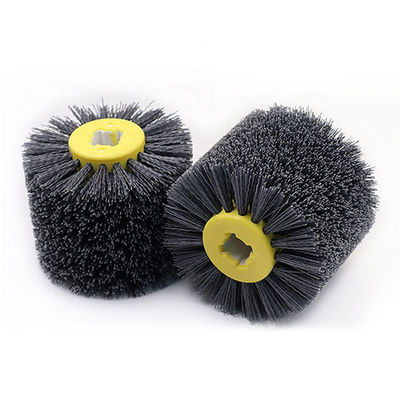 Industrial Abrasive Nylon Wheel Brush TUV Certificated For Decontamination