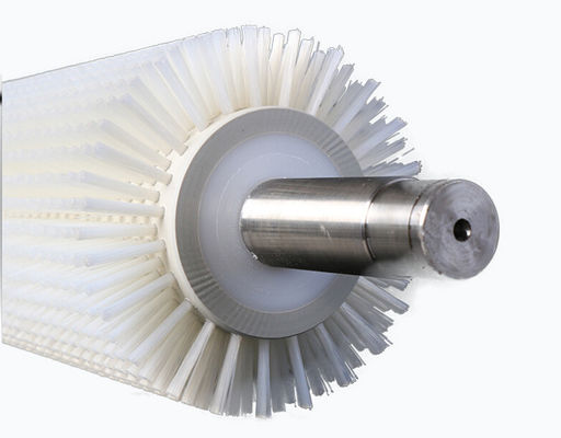 60mm Nylon Industrial Cylindrical Brush Cleaning Roller Customizable
