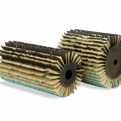 Custom Sisal Sandpaper Metal Sanding Brush Head Roller For Wood Polishing