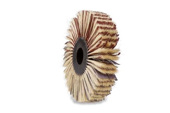 Custom Sisal Sandpaper Metal Sanding Brush Head Roller For Wood Polishing