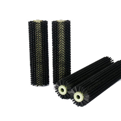 Industrial Cylindrical Conveyor Brushes Roller Belt Cleaning OEM