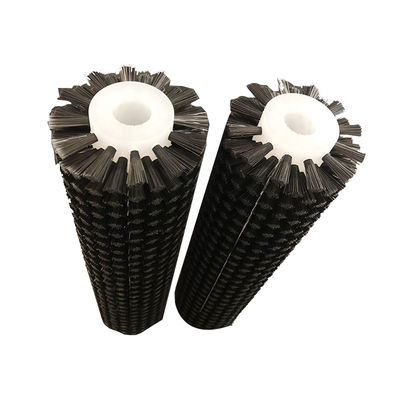 Cylindrical Custom Industrial Brushes Rotary Roller For Solar Panel