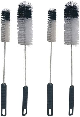 Bendable Twisted Wire Tube Brush Nylon Bristle For Bottle Cup Cleaning