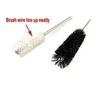 Nylon Plastic Twisted Metal Wire Tube Brushes For Bottle Cleaning TS20