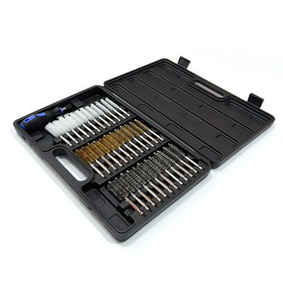 38 Pcs Stainless Steel / Brass Wire Nylon Wire Brush Tube Bore Cleaning Brush kit