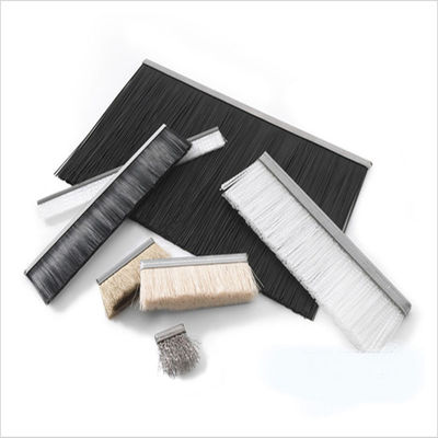 Sweeping Sealing Metal Channel Strip Brush