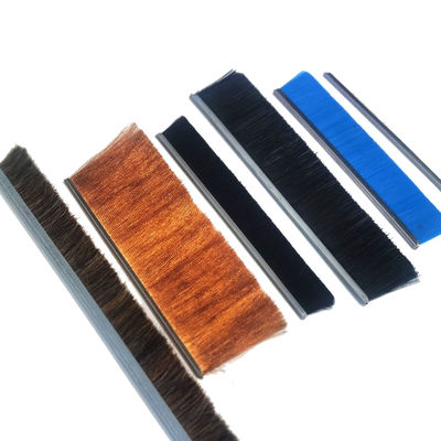 Sweeping Sealing Metal Channel Strip Brush