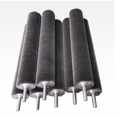 Stainless Steel Wire Wound Brush Wire Roller For Machine Metal De-Rust