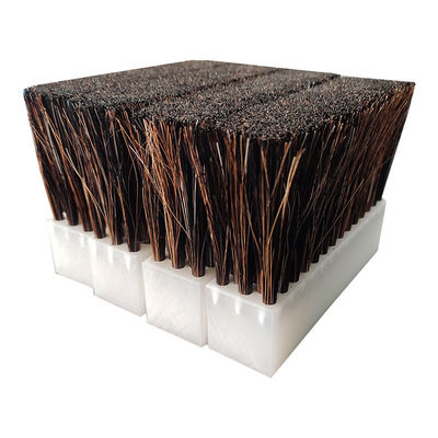 Industrial Horse Hair Cleaning Dust Plate Brush Strip Pp Brush For Cleaning