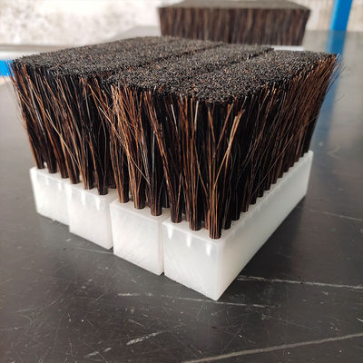 Industrial Horse Hair Cleaning Dust Plate Brush Strip Pp Brush For Cleaning