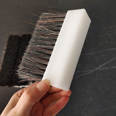 Industrial Horse Hair Cleaning Dust Plate Brush Strip Pp Brush For Cleaning