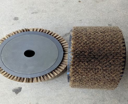 Custom Horsehair Anti-Static Roller Brush Cleaning Brush Roller For Industrial Cleaning