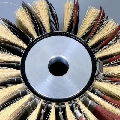 Sandpaper Sisal Polishing Roller Brush Sanding Brush For Wood Surface Polishing