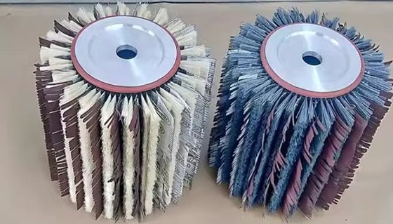 Sandpaper Sisal Polishing Roller Brush Sanding Brush For Wood Surface Polishing