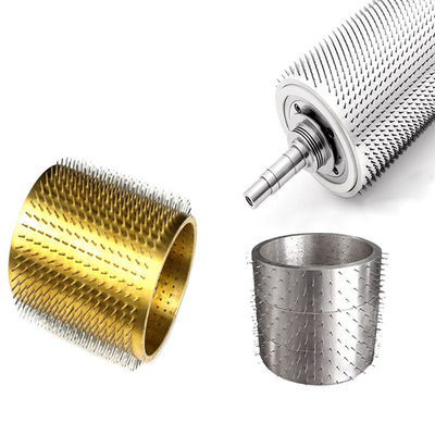 Plastic Industry Textile Industry Perforation Roller Pinned Roller