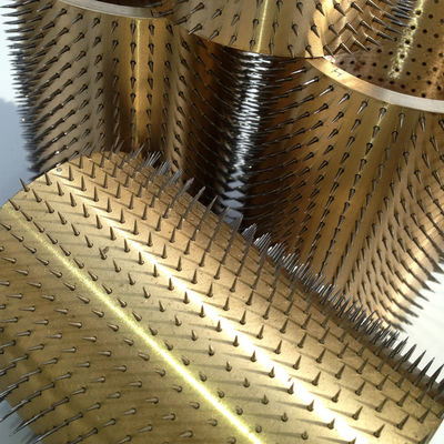 Nonwoven Fabric Needle Roller Pinned Perforating Rollers