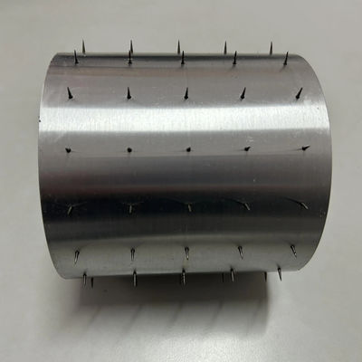 Needle Perforating Pin Sleeves Pinned Rollers In Aluminium Alloy