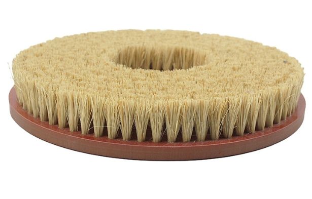 Custom Industrial Brush Abrasive Sisal Disc Brush Mexico Imported Sisal Polishing/Grinding Disk Brush